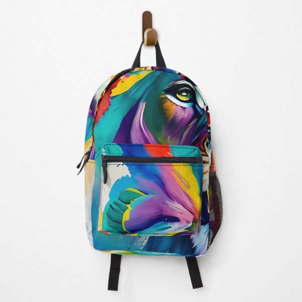 Item preview, Abstract colour splash lion; perfect gift for animal lovers designed and sold by erzypher.