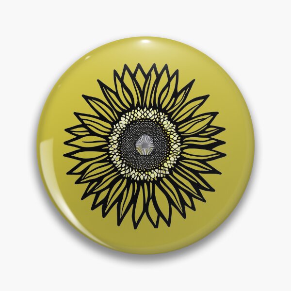 Item preview, Minimalist sunflower line art designed and sold by Kashear.
