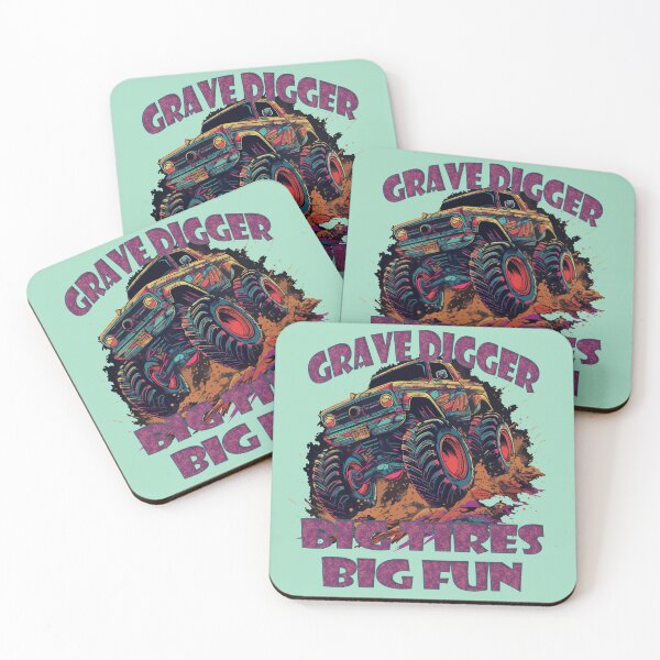 Item preview, Grave Digger, Big Tires Big Fun Monster Truck designed and sold by DigitalArt BoutiqueRS.