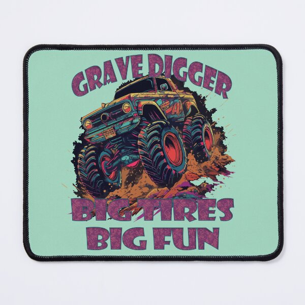 Item preview, Grave Digger, Big Tires Big Fun Monster Truck designed and sold by DigitalArt BoutiqueRS.