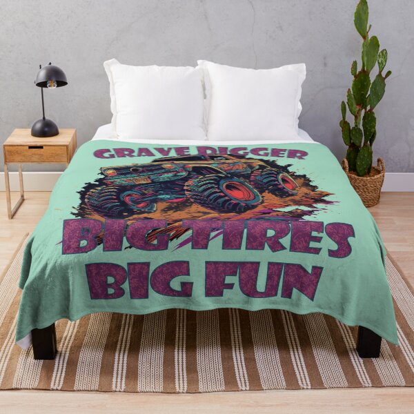 Item preview, Grave Digger, Big Tires Big Fun Monster Truck designed and sold by DigitalArt BoutiqueRS.