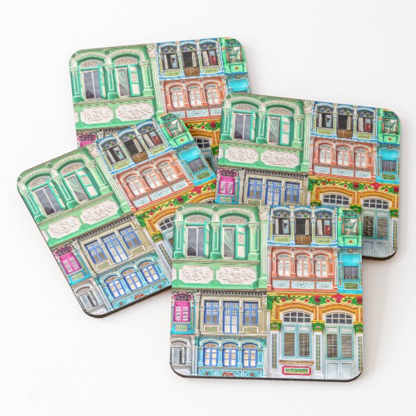 Item preview, Singapore, Heritage Shophouses of Singapore designed and sold by John Seaton Callahan.