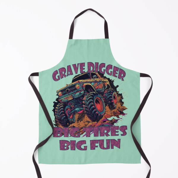 Item preview, Grave Digger, Big Tires Big Fun Monster Truck designed and sold by DigitalArt BoutiqueRS.