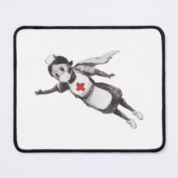 Item preview, BANKSY Super Nurse designed and sold by inkstyl.