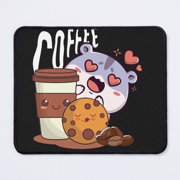 Item preview, kawaii coffee time cat cookie t-shirt designed and sold by kawaii-easyshop.