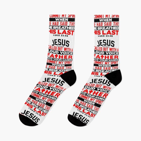 Artikelvorschau, Luke 23:46 Father Into Your Hands I Commit My Spirit entworfen und verkauft von plushism.