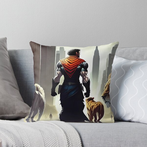 Item preview, Super Hero with his lions designed and sold by ansaharju.