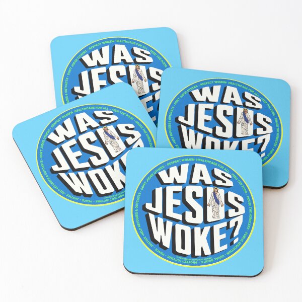 Item preview, PMD00852 Progressive Movement Designs Was Jesus Woke design shows you are woke and support progressive policy goals for Christian progressive Democrats Independents and Bernie Sanders supporters designed and sold by ProgressiveLeft.