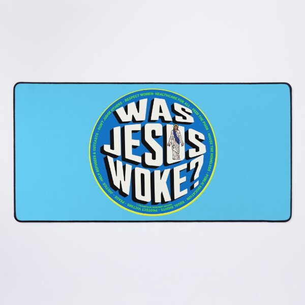 Artikelvorschau, PMD00852 Progressive Movement Designs Was Jesus Wake Design zeigt, dass Sie aufgewacht sind und progressive politische Ziele für Christlich-Progressive Demokraten Independents und Bernie Sanders Unterstützer unterstützen entworfen und verkauft von ProgressiveLeft.