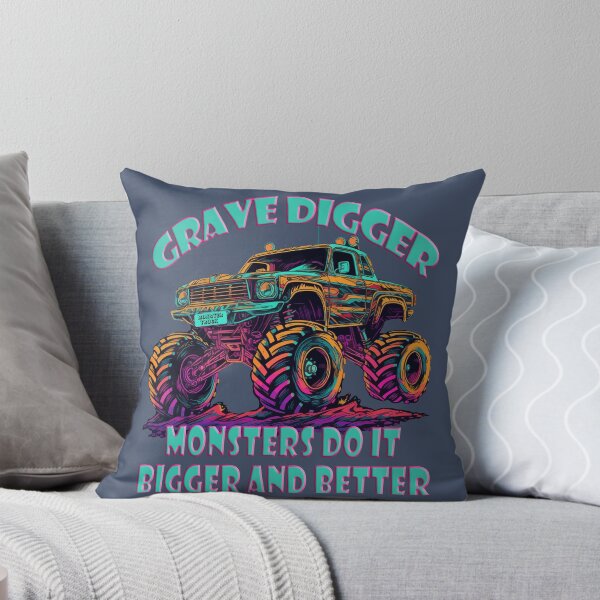 Item preview, Grave Digger, Monsters do it bigger and better Monster Truck designed and sold by DigitalArt BoutiqueRS.