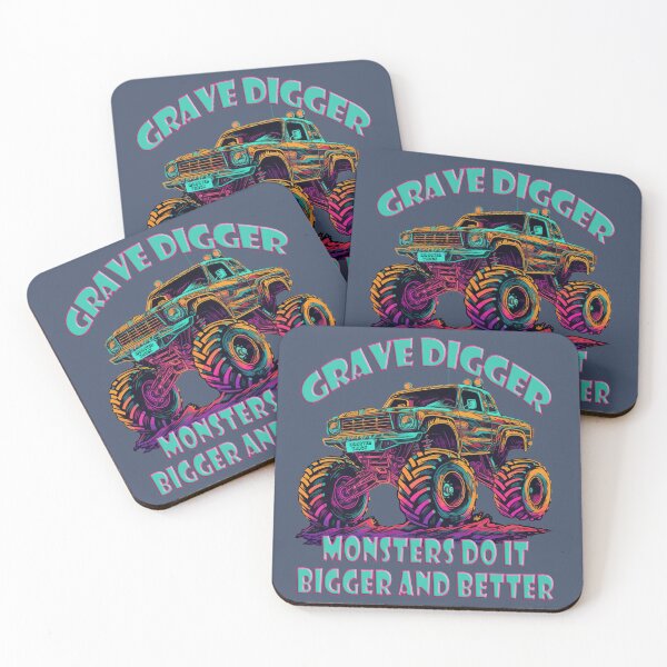 Item preview, Grave Digger, Monsters do it bigger and better Monster Truck designed and sold by DigitalArt BoutiqueRS.