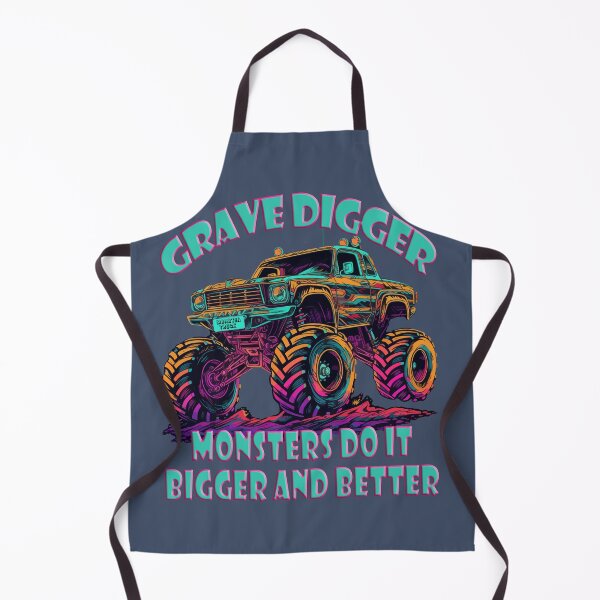 Item preview, Grave Digger, Monsters do it bigger and better Monster Truck designed and sold by DigitalArt BoutiqueRS.