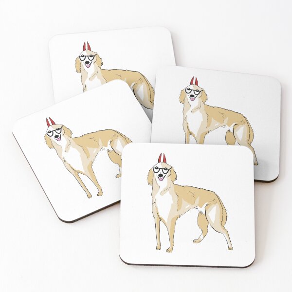 Item preview, Power borzoi designed and sold by emilyannp.