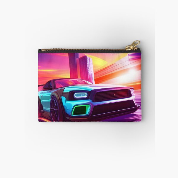 Item preview, Neon Drifting Super Car Super Fast designed and sold by Ink Art Design.