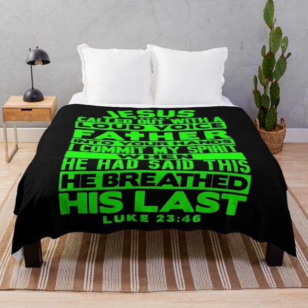 Item preview, Luke 23:46 Father Into Your Hands I Commit My Spirit designed and sold by plushism.