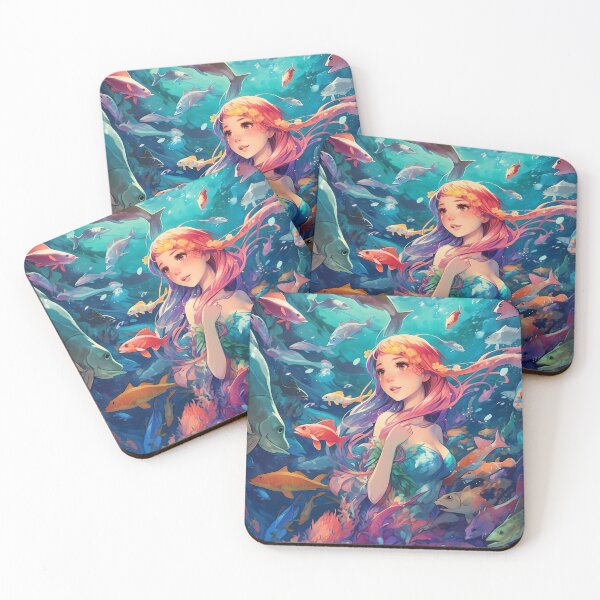 Item preview, Cute mermaid #5 designed and sold by Carmillai.