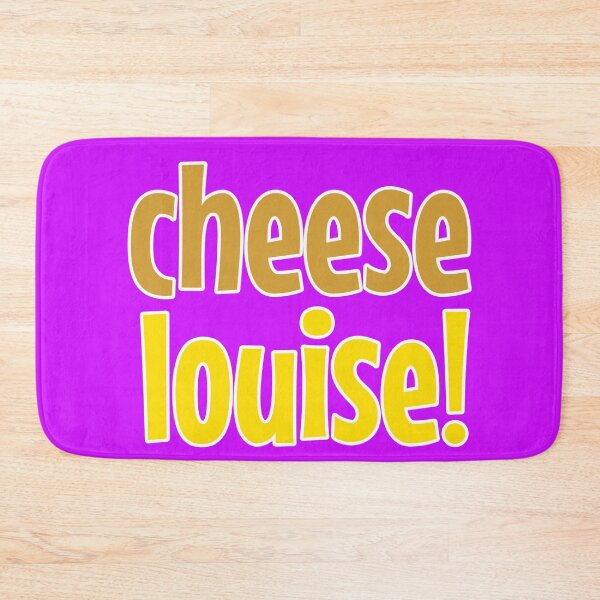 Item preview, "Cheese Louise" Playful Typography Design No 1 designed and sold by Fun Funky Designs.