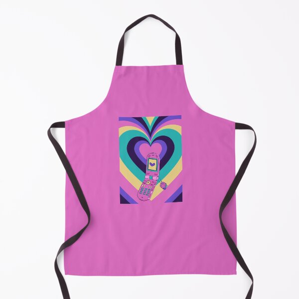 Item preview, Y2K Heart Psychedelic 2000s Flip Phone Phone designed and sold by TheCupfulCo.