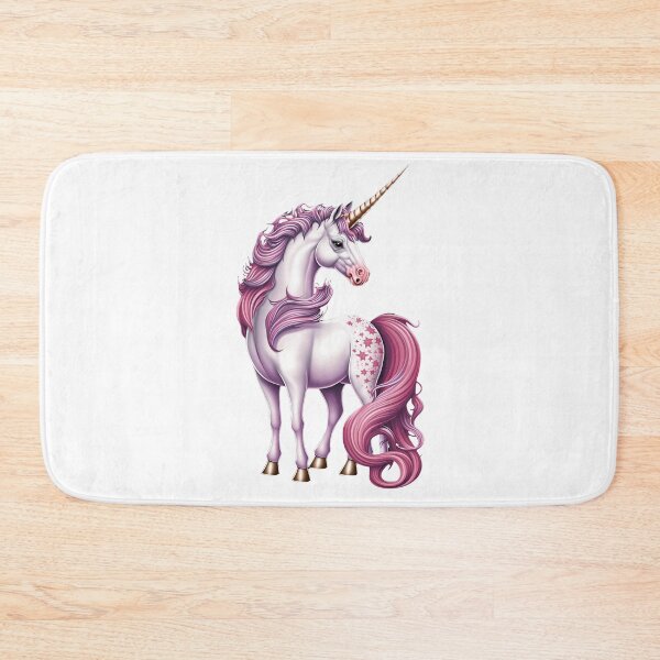 Aperçu de l'œuvre Licorne blanche, rose et violette créée et vendue par TylerBurst.