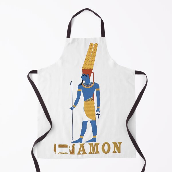 Item preview, AMON God of Ancient Egypt with Hieroglyphics designed and sold by SWATARA.