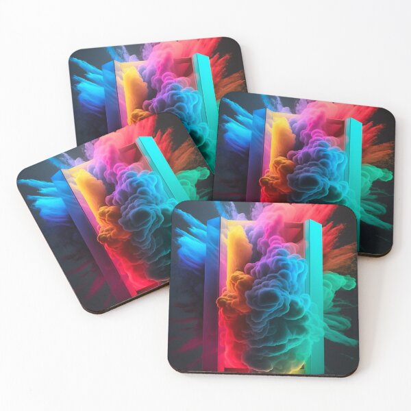 Item preview, Chromatic Melange - Colourful splash of paint  designed and sold by Transcendance.
