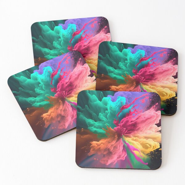 Item preview, Multihued Medley - Colourful splash of paint  designed and sold by Transcendance.