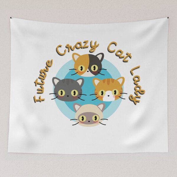 Item preview, Future crazy cat lady designed and sold by remerasnerdas.