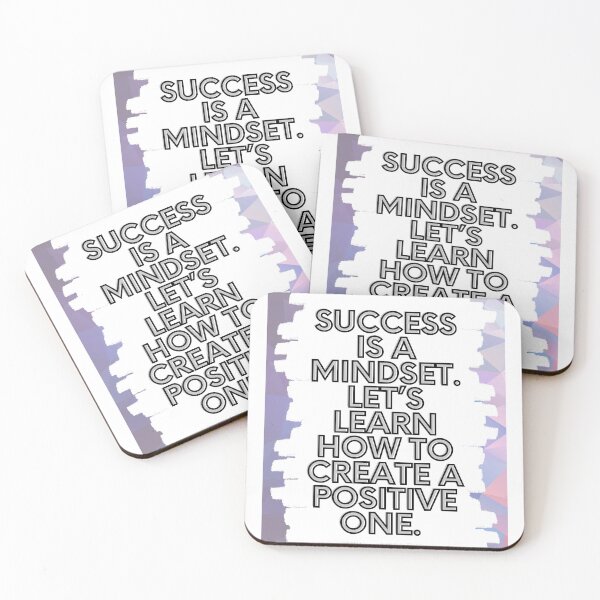 Item preview, Success Is A Mindset. Let's Learn How To Create A Positive One Poster Wall Art designed and sold by Jenson Major.