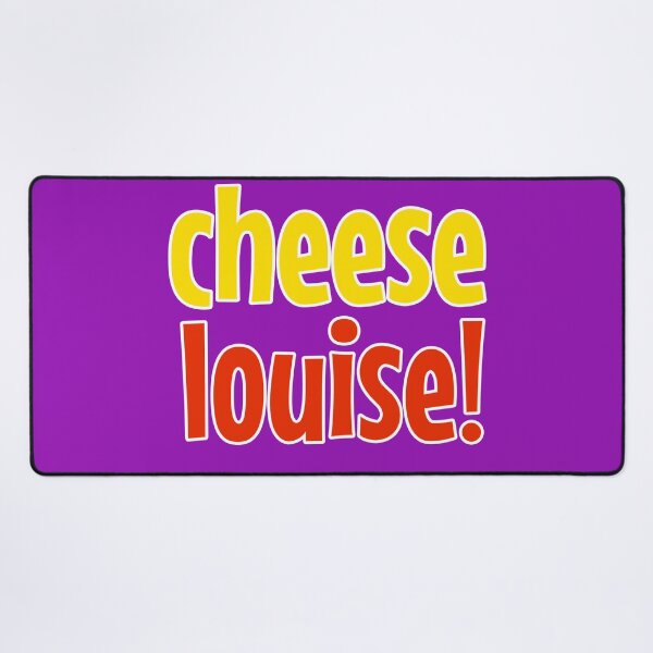 Item preview, "Cheese Louise" Playful Typography Design No 3 designed and sold by Fun Funky Designs.