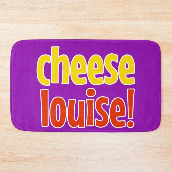 Item preview, "Cheese Louise" Playful Typography Design No 3 designed and sold by Fun Funky Designs.