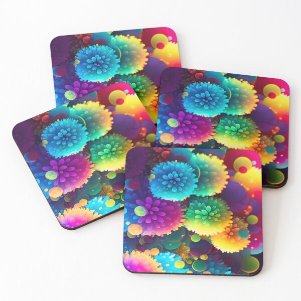 Item preview, Vibrant Mosaic - Colourful splash of paint  designed and sold by Transcendance.