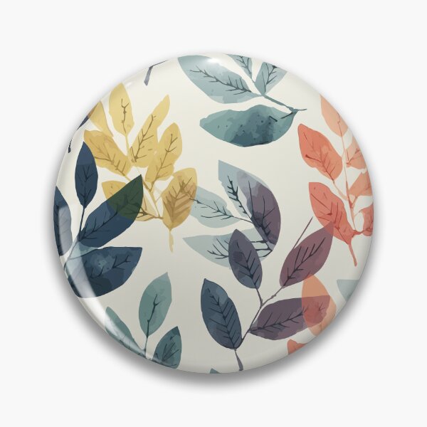 Item preview, Autumn Leaves in Watercolor: Dark Tones designed and sold by TopArtsy.