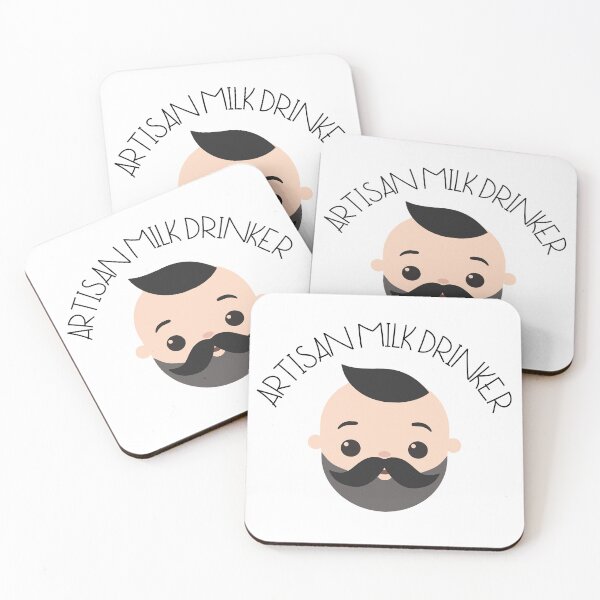 Item preview, Artisan Milk Drinker designed and sold by NuCrescentApp.