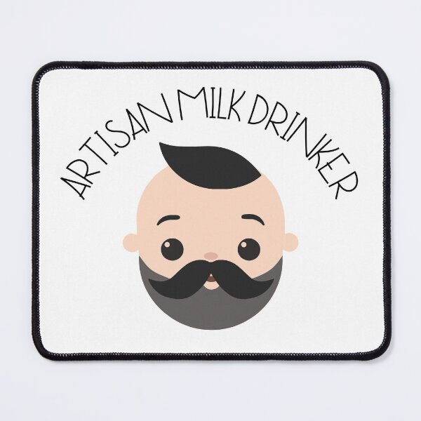 Item preview, Artisan Milk Drinker designed and sold by NuCrescentApp.