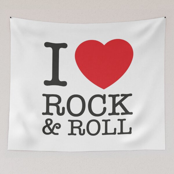 Item preview, I love rock & roll  designed and sold by The80sguy.