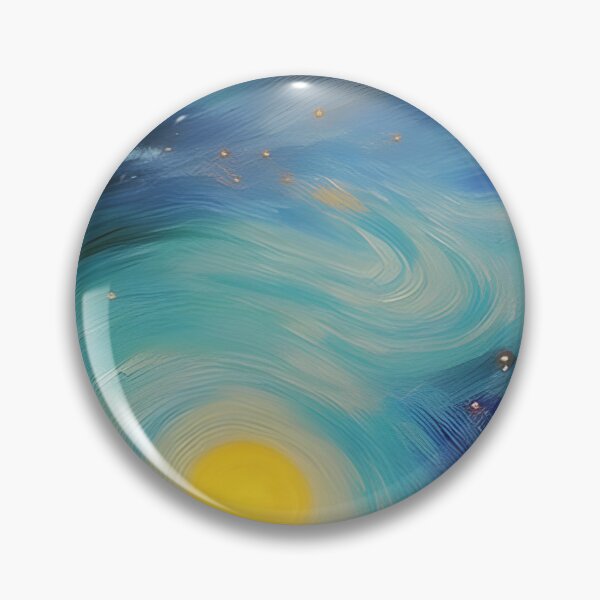Artikelvorschau, Kosmischer Raum, pastos, AI Generated Art entworfen und verkauft von ACC .