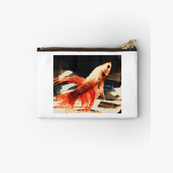 Item preview, Half Red Betta designed and sold by wolfshark2015.