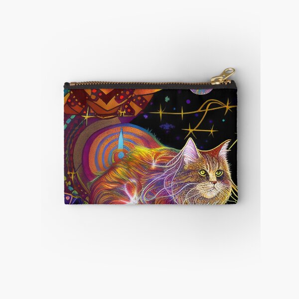 Item preview, Psychedelic Cosmic Space Cat designed and sold by ga-arts.