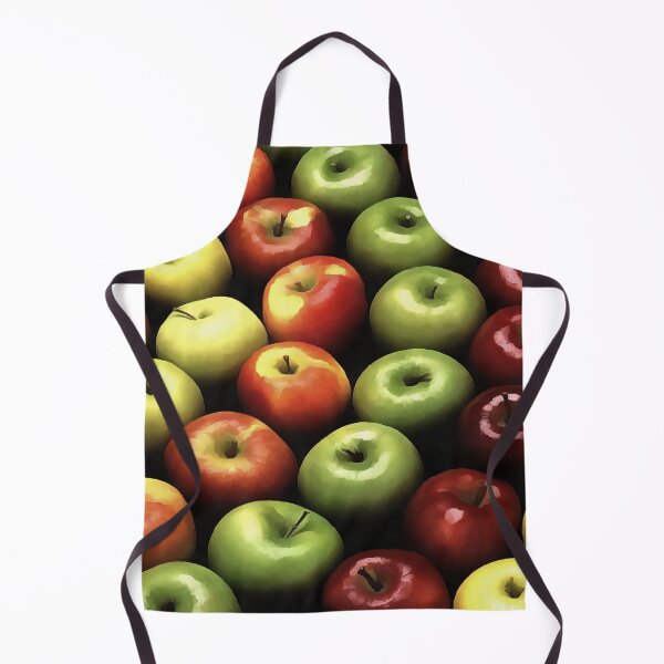 Item preview, Artistic Red and Green Apples Displayed In A Pattern designed and sold by taiche.