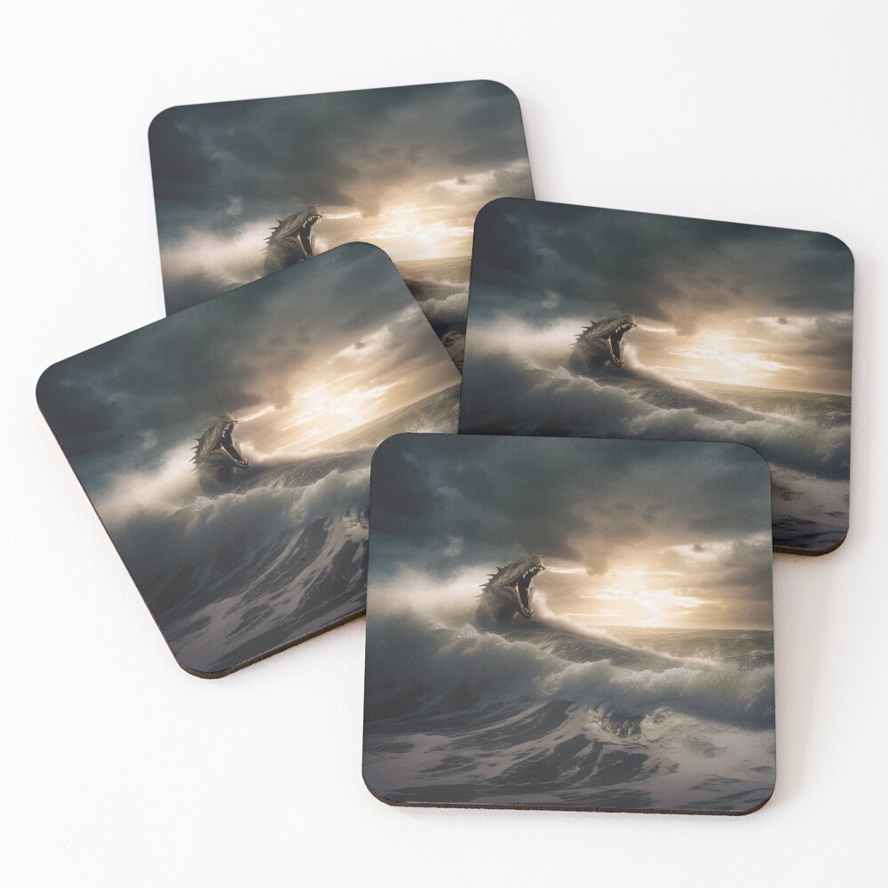 Item preview, Coasters (Set of 4) designed and sold by graffeineart.