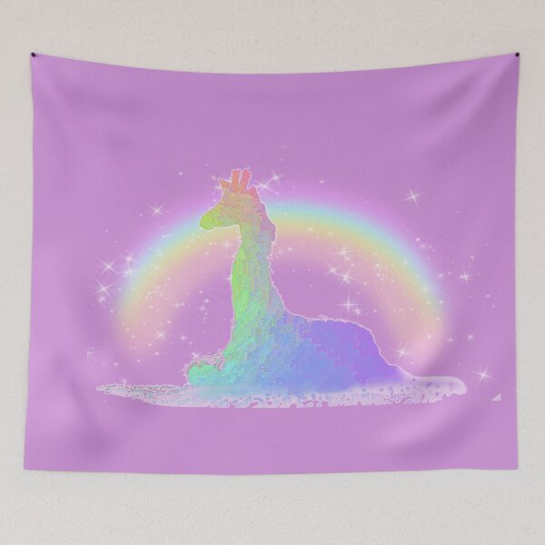 Item preview, RAINBOW DREAMS GIRAFFE designed and sold by THE AMERICAN TEEVANGELIST.