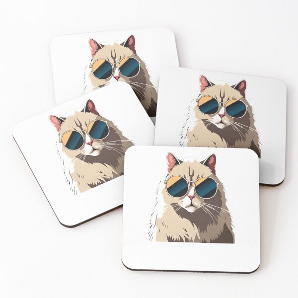 Item preview, Funny cat wear sunglasses  designed and sold by coolt-sherit.