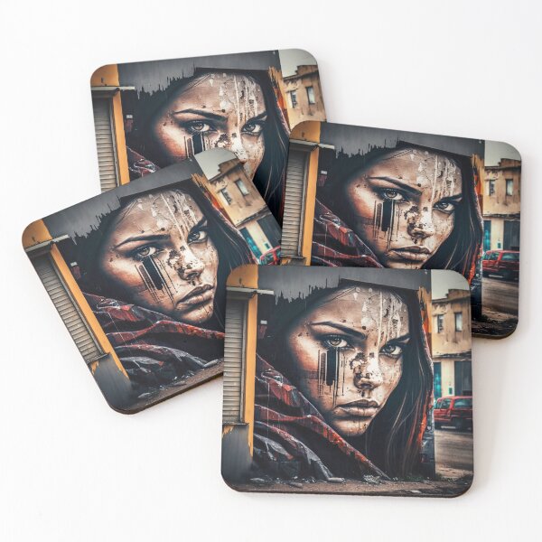 Item preview, Girl Graffiti Portrait designed and sold by TylerBurst.