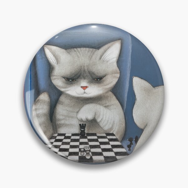Item preview, Chess Tournament: cats playing endgame designed and sold by gatteria.