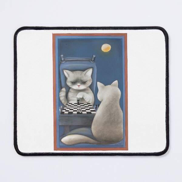 Item preview, Chess Tournament: cats playing endgame designed and sold by gatteria.