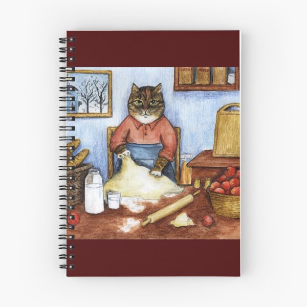 Item preview, Cat in the kitchen designed and sold by helenacooper.