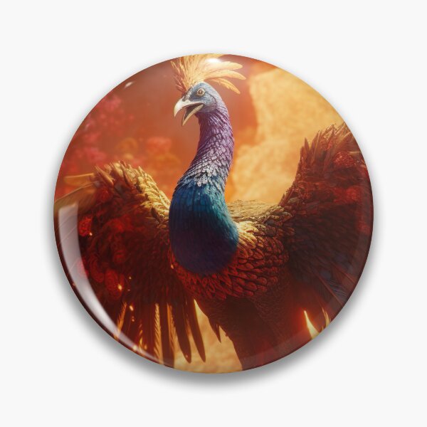 Item preview, Phoenix in Sakura Forest Fire designed and sold by NanarodsDesign.