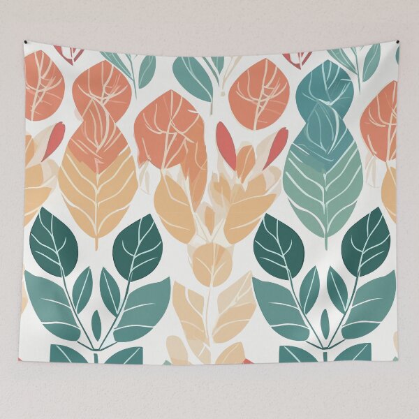Item preview, Colorful Autumn Leaf Patterns: Vibrant Hues designed and sold by TopArtsy.
