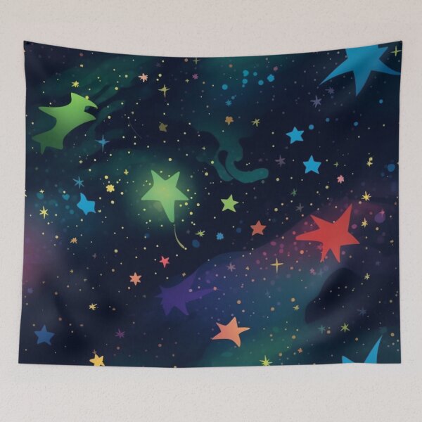 Item preview, Starry Night Sky Pattern designed and sold by letsgetinspired.