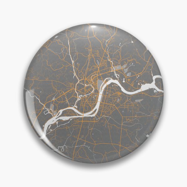 Item preview, Pyongyang City Map of North Korea - Bauhaus designed and sold by deMAP.